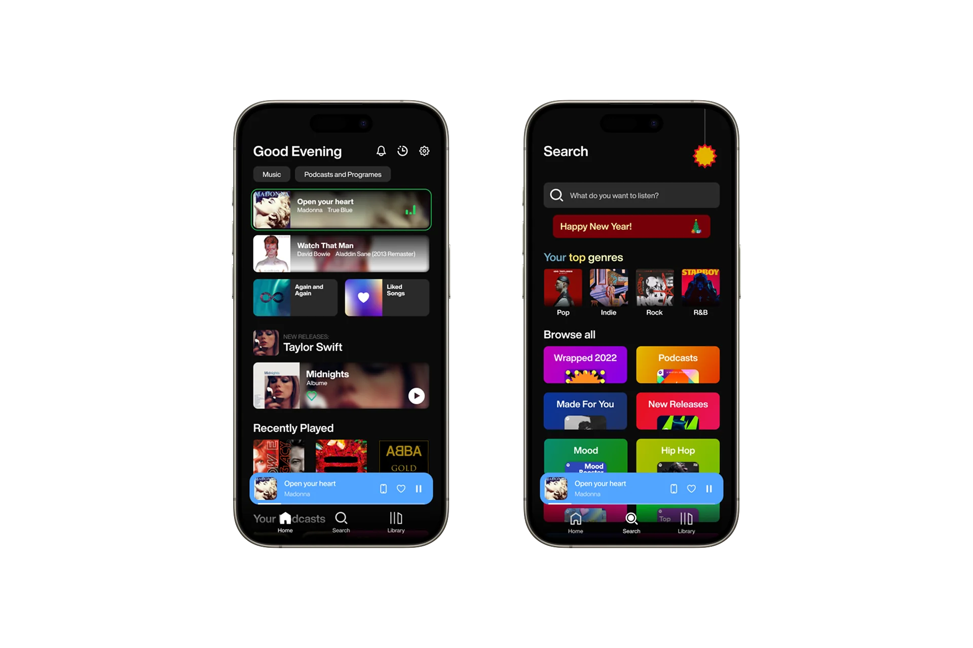 SPOTIFY Product Design & UX/UI Preview 1